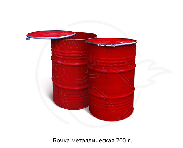 Бочка металлическая